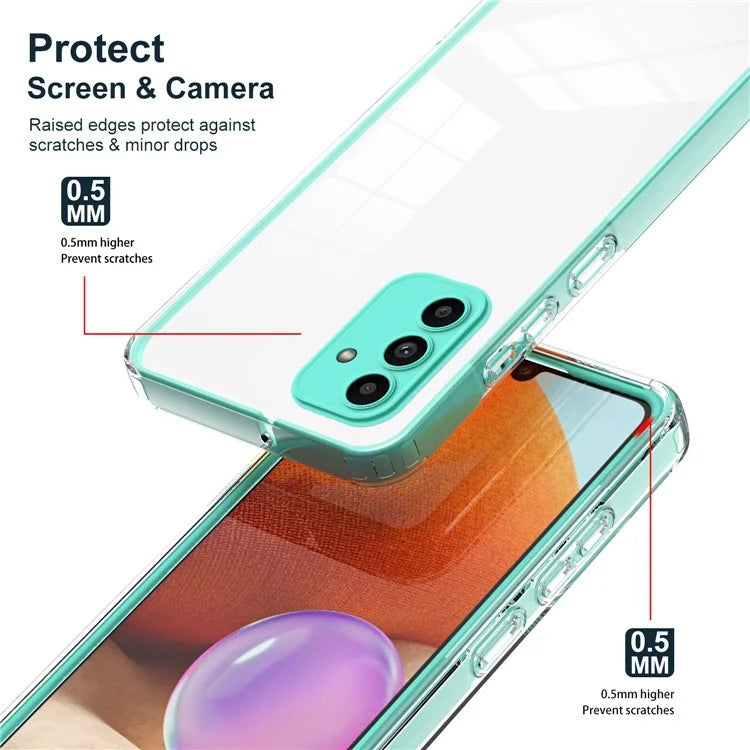 For Samsung Galaxy A15 5G Case Scratch-proof TPU+PC Phone Protective Cover