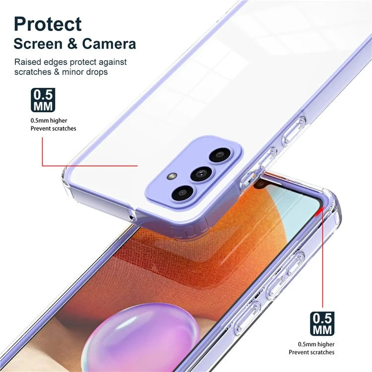 For Samsung Galaxy A15 5G Case Scratch-proof TPU+PC Phone Protective Cover