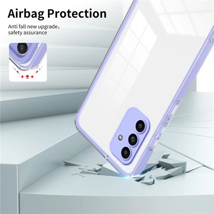 For Samsung Galaxy A15 5G Case Scratch-proof TPU+PC Phone Protective Cover
