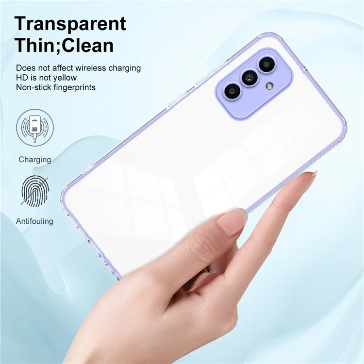For Samsung Galaxy A15 5G Case Scratch-proof TPU+PC Phone Protective Cover