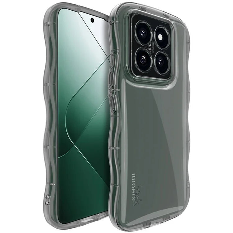 IMAK For Xiaomi 14 Pro Case Scratch-resistant TPU Reinforced Corners Phone Back Shell