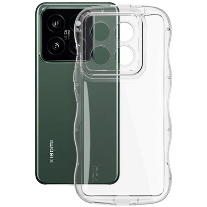 IMAK For Xiaomi 14 Pro Case Scratch-resistant TPU Reinforced Corners Phone Back Shell