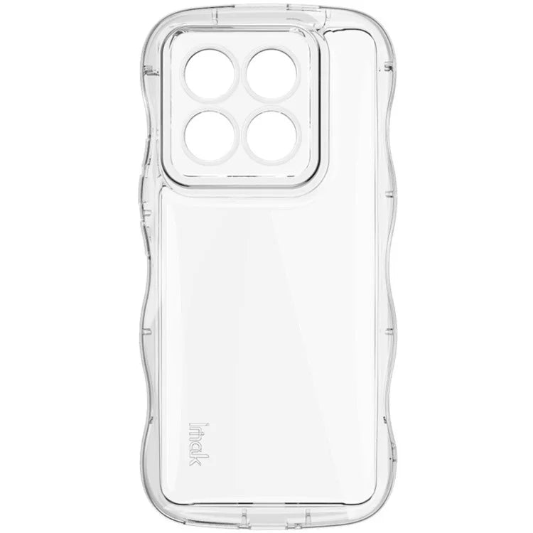 IMAK For Xiaomi 14 Pro Case Scratch-resistant TPU Reinforced Corners Phone Back Shell