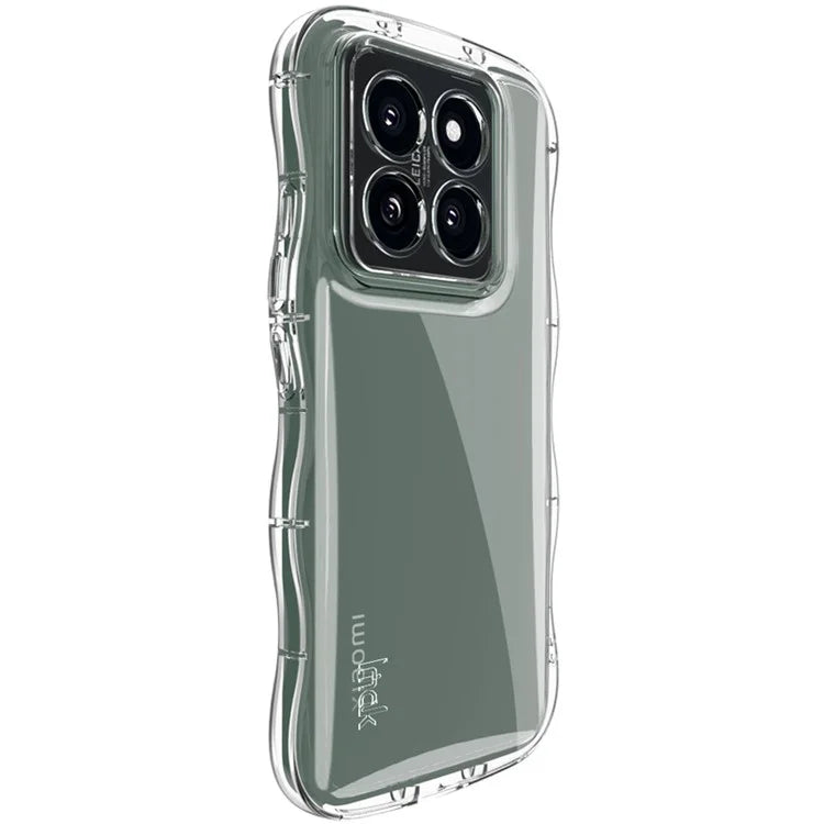 IMAK For Xiaomi 14 Pro Case Scratch-resistant TPU Reinforced Corners Phone Back Shell