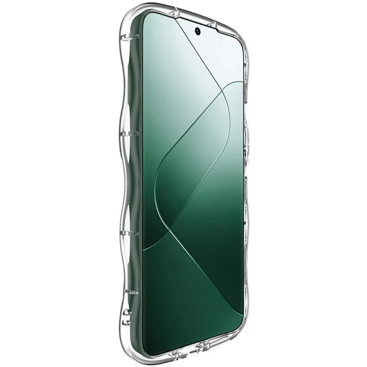 IMAK For Xiaomi 14 Pro Case Scratch-resistant TPU Reinforced Corners Phone Back Shell