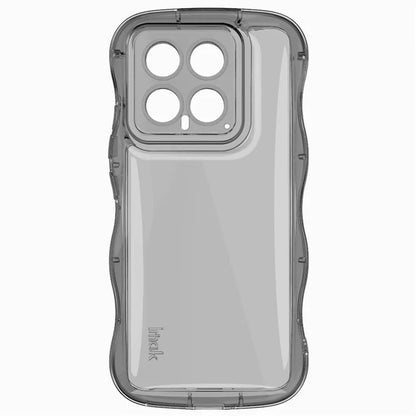 IMAK For Xiaomi 14 TPU Case Curly Wave Frame Protective Phone Cover