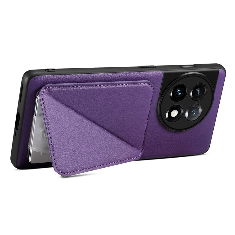 For OnePlus Ace 2 Pro 5G Case Card Holder Kickstand Phone Cover