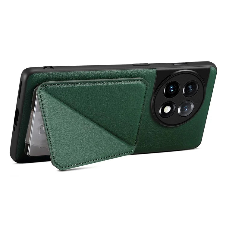 For OnePlus Ace 2 Pro 5G Case Card Holder Kickstand Phone Cover