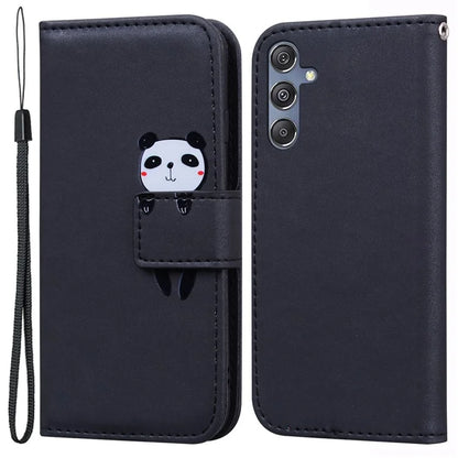 For Samsung Galaxy M34 5G / F34 5G Cartoon Animal Pattern Wallet Leather Cover Cell Phone Cases