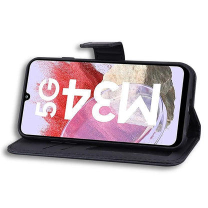 For Samsung Galaxy M34 5G / F34 5G Cartoon Animal Pattern Wallet Leather Cover Cell Phone Cases