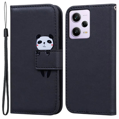 For Xiaomi Redmi Note 12 Pro 5G / Note 12 Pro Speed 5G / Poco X5 Pro 5G Cartoon Animal Pattern Leather Cell Phone Cases