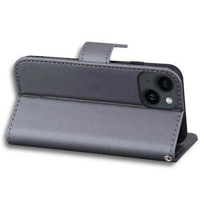 For iPhone 14 Cell Phone Case Animal Pattern Support Stand Leather Wallet Cover