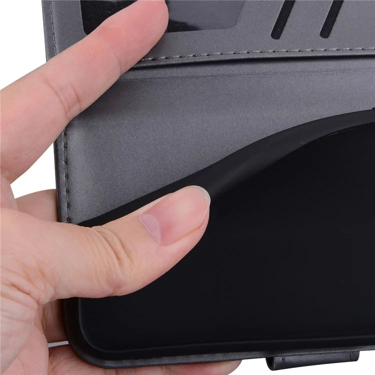 For iPhone 14 Cell Phone Case Animal Pattern Support Stand Leather Wallet Cover