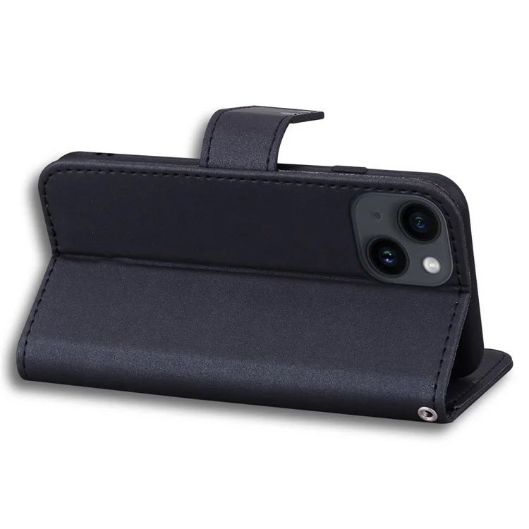 For iPhone 14 Cell Phone Case Animal Pattern Support Stand Leather Wallet Cover
