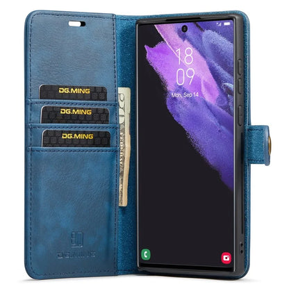 DG.MING for Samsung Galaxy S24 Ultra Case Detachable Split Leather Cover with Stand Wallet