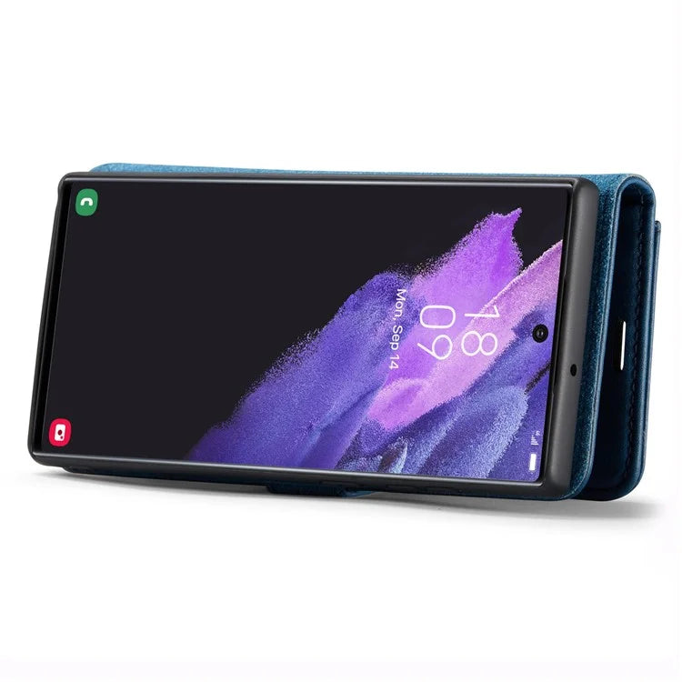 DG.MING for Samsung Galaxy S24 Ultra Case Detachable Split Leather Cover with Stand Wallet