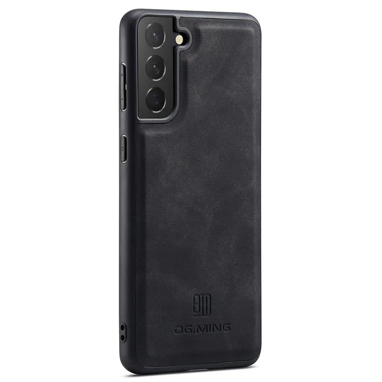 DG.MING For Samsung Galaxy S24+ Case Anti-scratch Leather Coating Phone Cover