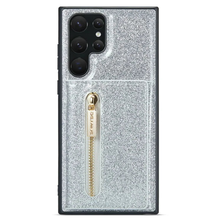 DG.MING M3 Series For Samsung Galaxy S24 Ultra Case Detachable Wallet Phone Kickstand Cover