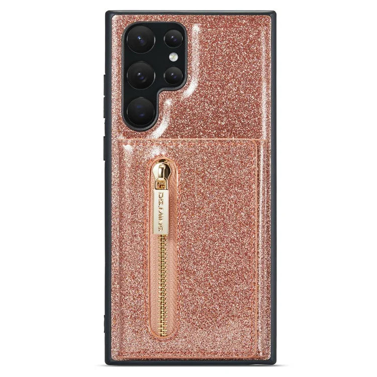 DG.MING M3 Series For Samsung Galaxy S24 Ultra Case Detachable Wallet Phone Kickstand Cover