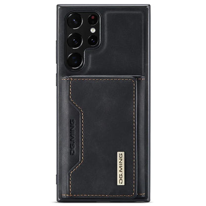 DG.MING M2 Series for Samsung Galaxy S24 Ultra Case Kickstand Cover with Detachable Magnetic Wallet