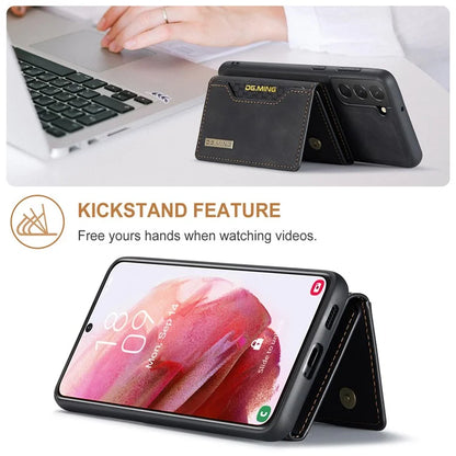 DG.MING M2 Series for Samsung Galaxy S24+ Case Magnetic Wallet Detachable Phone Cover