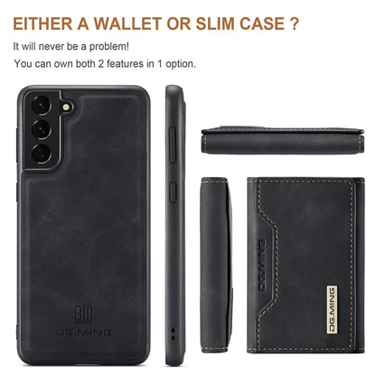 DG.MING M2 Series for Samsung Galaxy S24+ Case Magnetic Wallet Detachable Phone Cover