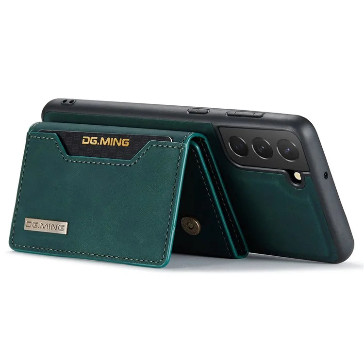 DG.MING M2 Series for Samsung Galaxy S24+ Case Magnetic Wallet Detachable Phone Cover