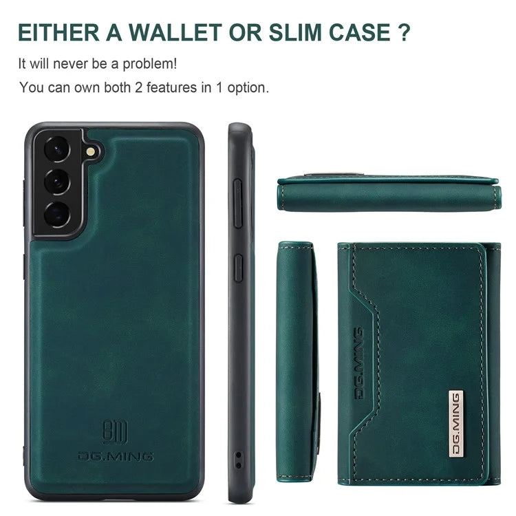 DG.MING M2 Series for Samsung Galaxy S24+ Case Magnetic Wallet Detachable Phone Cover