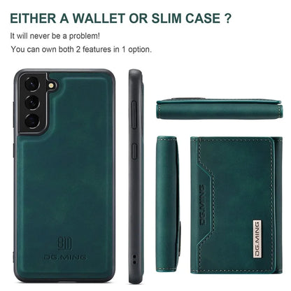 DG.MING M2 Series for Samsung Galaxy S24+ Case Magnetic Wallet Detachable Phone Cover