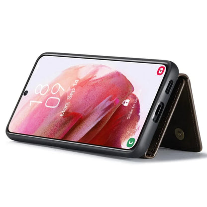 DG.MING M2 Series for Samsung Galaxy S24+ Case Magnetic Wallet Detachable Phone Cover