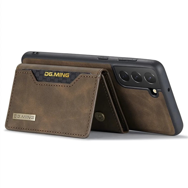 DG.MING M2 Series for Samsung Galaxy S24+ Case Magnetic Wallet Detachable Phone Cover