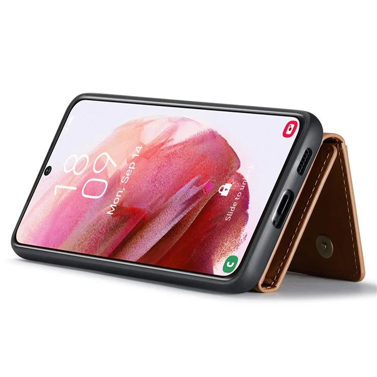 DG.MING M2 Series for Samsung Galaxy S24+ Case Magnetic Wallet Detachable Phone Cover