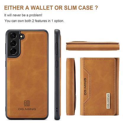 DG.MING M2 Series for Samsung Galaxy S24+ Case Magnetic Wallet Detachable Phone Cover