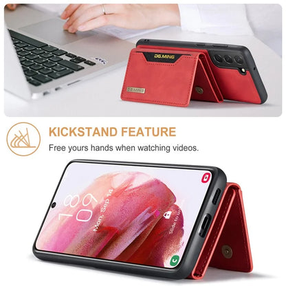 DG.MING M2 Series for Samsung Galaxy S24+ Case Magnetic Wallet Detachable Phone Cover