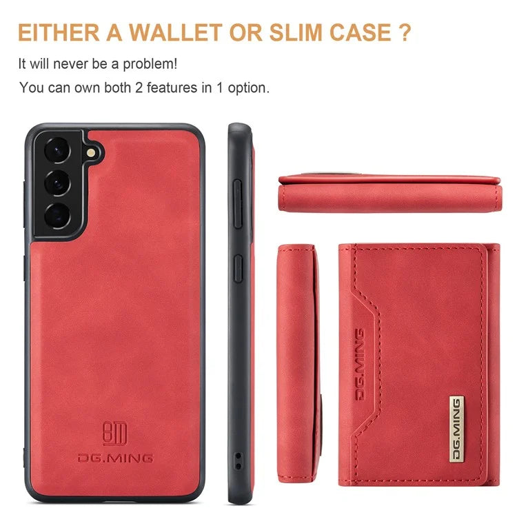 DG.MING M2 Series for Samsung Galaxy S24+ Case Magnetic Wallet Detachable Phone Cover