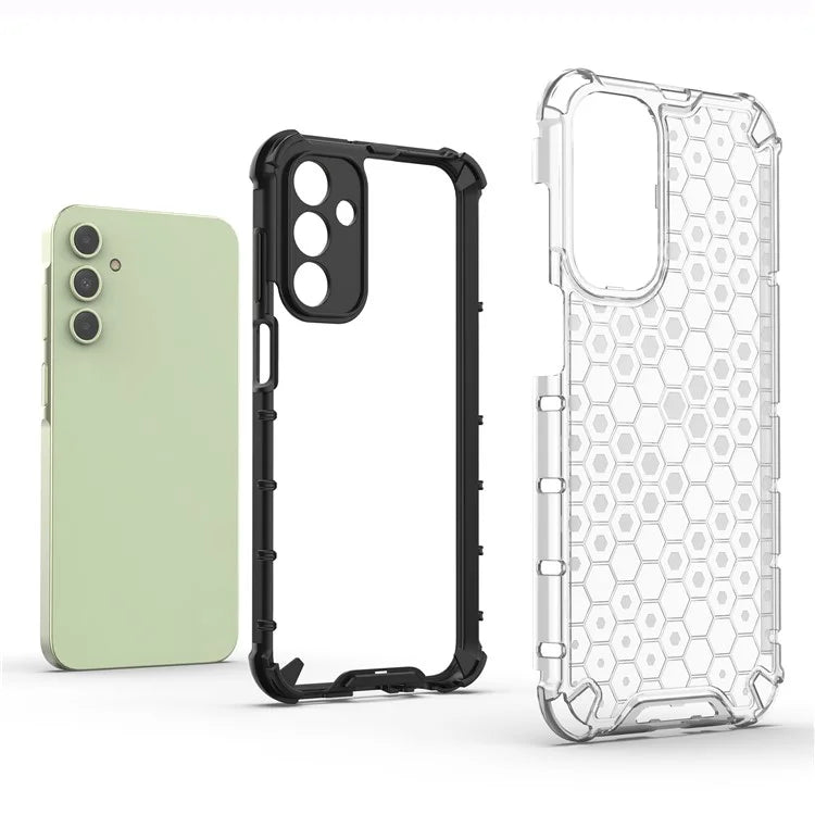 For Samsung Galaxy A15 4G Case TPU + PC Honeycomb Phone Cover