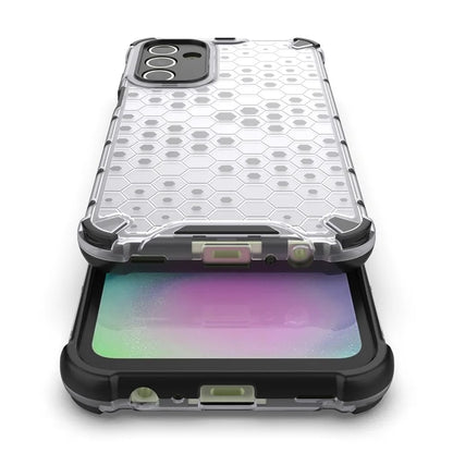 For Samsung Galaxy A15 4G Case TPU + PC Honeycomb Phone Cover