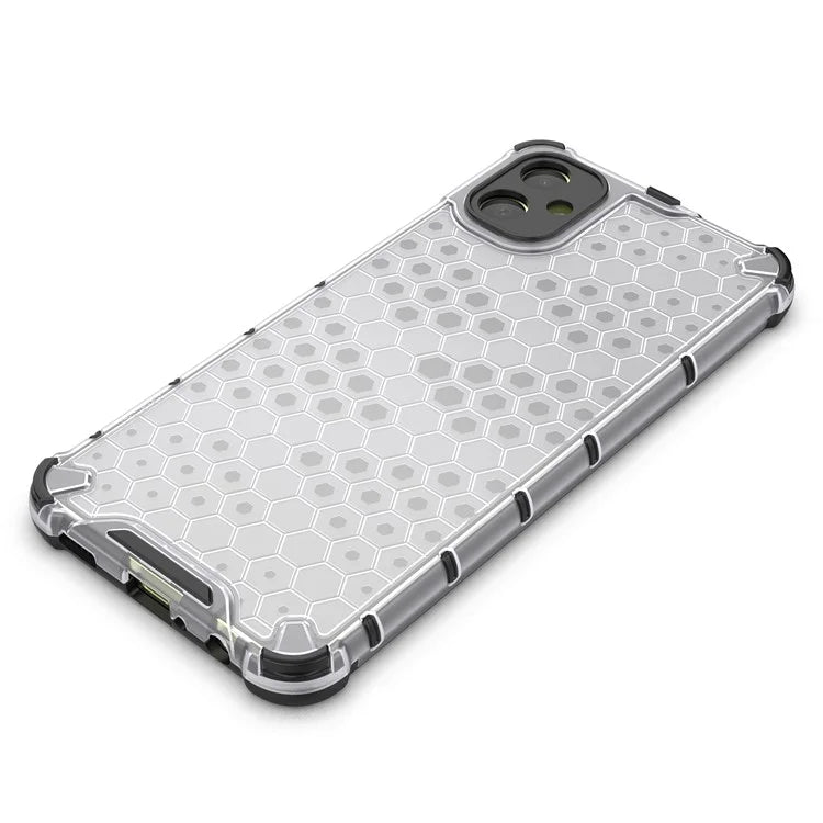 For Samsung Galaxy A05 4G Case Honeycomb Design TPU+PC Back Cover