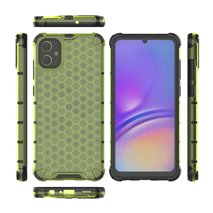 For Samsung Galaxy A05 4G Case Honeycomb Design TPU+PC Back Cover