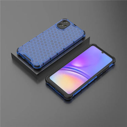 For Samsung Galaxy A05 4G Case Honeycomb Design TPU+PC Back Cover