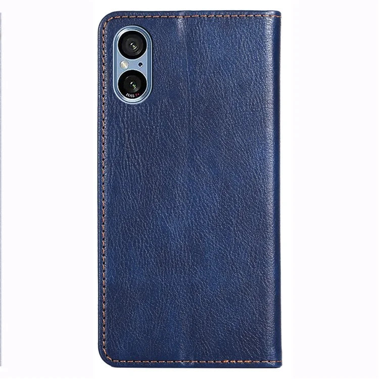 Shockproof Phone Cover for Sony Xperia 5 V Case Stand Wallet PU Leather Magnetic Cell Phone Shell
