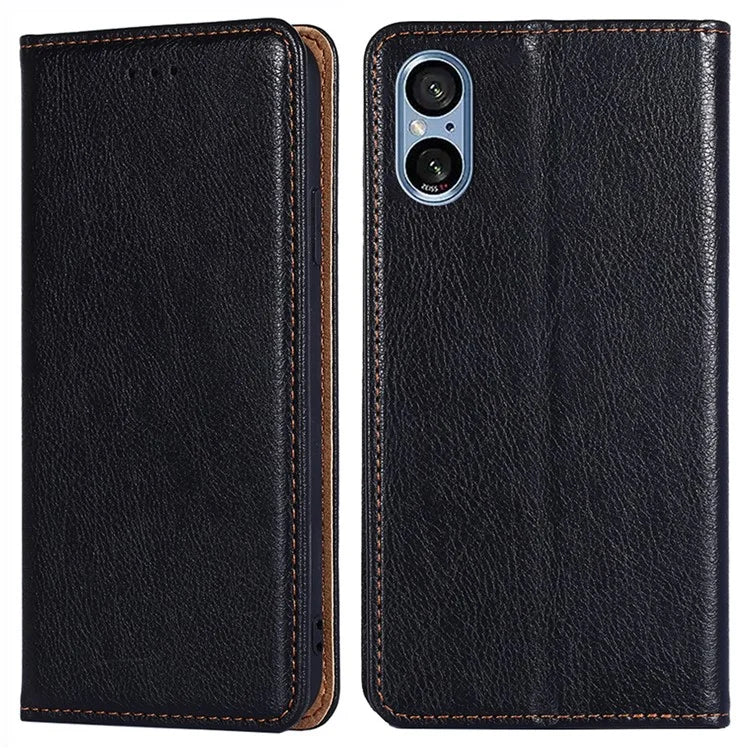Shockproof Phone Cover for Sony Xperia 5 V Case Stand Wallet PU Leather Magnetic Cell Phone Shell