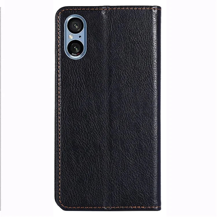 Shockproof Phone Cover for Sony Xperia 5 V Case Stand Wallet PU Leather Magnetic Cell Phone Shell
