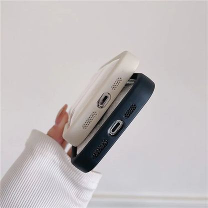 For iPhone 15 Pro Max Down Jacket Phone Case Soft Touch TPU Protective Cover