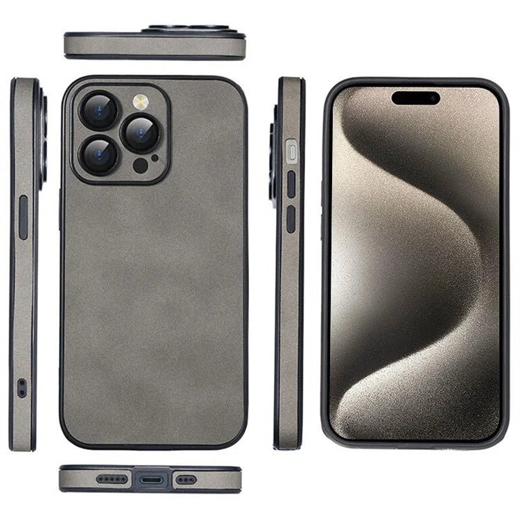 For iPhone 15 Pro Phone Case Anti-Drop Cover with Camera Lens Protector