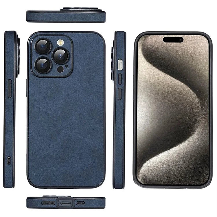 For iPhone 15 Pro Phone Case Anti-Drop Cover with Camera Lens Protector