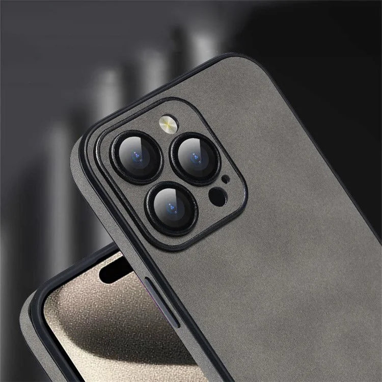 For iPhone 15 Pro Phone Case Anti-Drop Cover with Camera Lens Protector