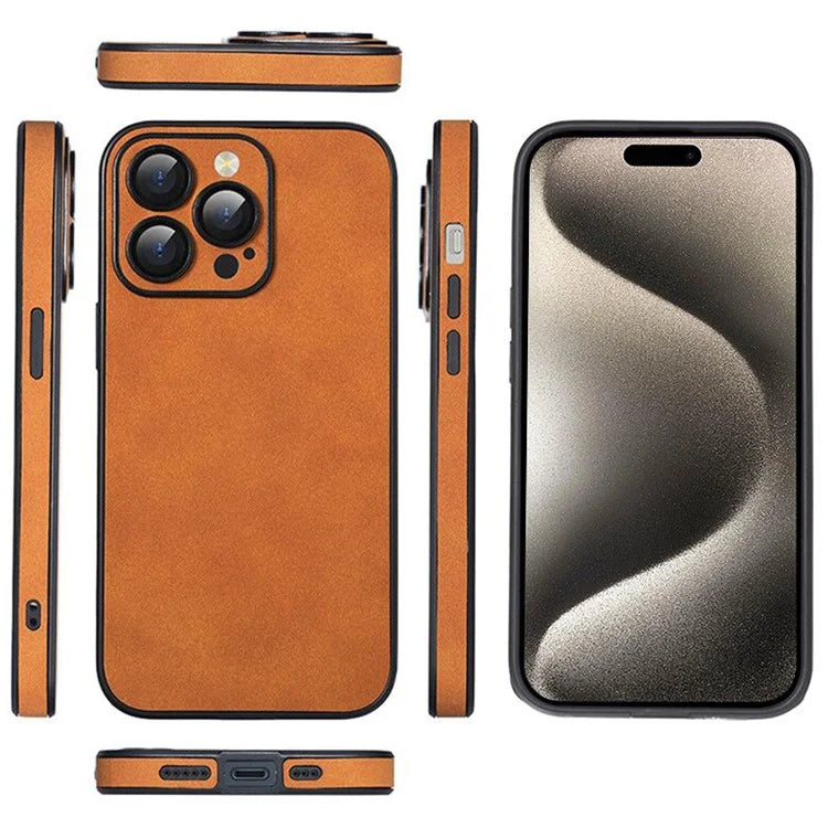 For iPhone 15 Pro Phone Case Anti-Drop Cover with Camera Lens Protector
