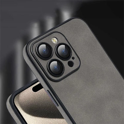 For iPhone 15 Pro Phone Case Anti-Drop Cover with Camera Lens Protector