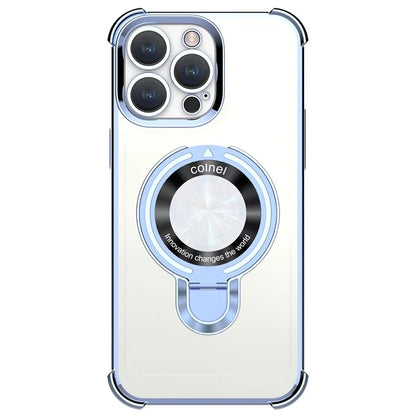 For iPhone 15 Pro Phone Case Reinforced Corner Cover Compatible with MagSafe